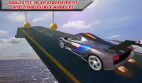 Superhero Car racer Stunt Driver Screen Shot 0
