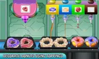 डोनट्स खाना पकाने कारखाने: बेकरी रसोई महाराज खेल Screen Shot 6