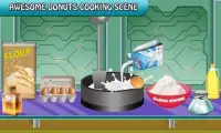 डोनट्स खाना पकाने कारखाने: बेकरी रसोई महाराज खेल Screen Shot 4