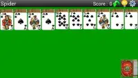 Spider Solitaire Indonesia Screen Shot 1
