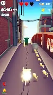 Super Cat Runner : Fun run game Screen Shot 2