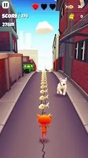 Super Cat Runner : Fun run game Screen Shot 4