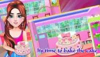 Princess Wedding Party Cake Maker - Cashier Games Screen Shot 0
