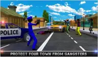 Drive To Town: Stickman Theft Screen Shot 0