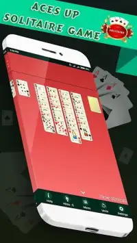Aces Up Solitaire - Free Classic Card Game Screen Shot 0