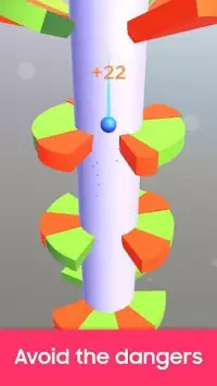 Helix Jump 2019: Spiral Ball Drop Tower Screen Shot 4