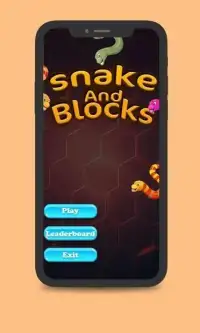Snake and Blocks Screen Shot 0