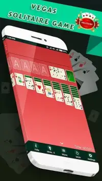 Vegas Solitaire - Free Classic Card Game Screen Shot 0