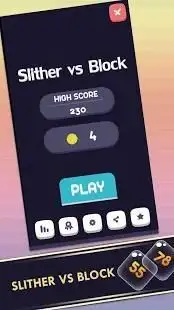 Slither Vs Blocks Screen Shot 1