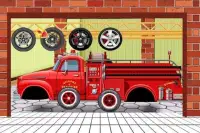 Fire Truck Wash Salon & Repair Garage Games Screen Shot 1
