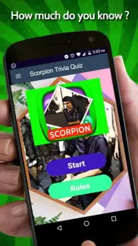 Scorpion Trivia Quiz Screen Shot 4