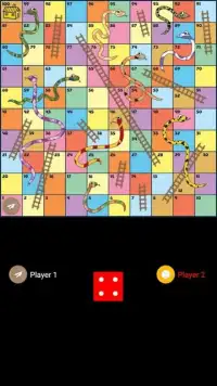 Classic Snakes and Ladders Game Screen Shot 1