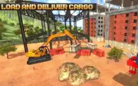 Crane Excavator Builder Road Screen Shot 7