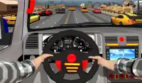 Traffic Road Racer in Car Screen Shot 0