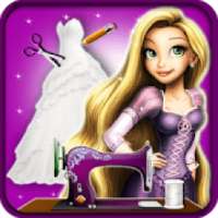 Rapunzel Wedding Dress Design