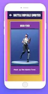 BATTLE ROYALE EMOTES DANCES Screen Shot 1