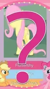 Pony Quiz - MLP Game Guess my Little Character Screen Shot 0