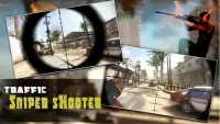 Traffic Sniper Shooter Screen Shot 2