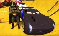 Superhero Queen Car:Lightning GT Car Racing Stunts Screen Shot 0