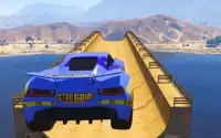 Superhero Queen Car:Lightning GT Car Racing Stunts Screen Shot 4