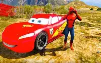 Superhero Queen Car:Lightning GT Car Racing Stunts Screen Shot 6