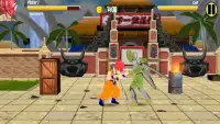 Super Saiyan God Goku Streeting Hero Fighter Arena Screen Shot 1
