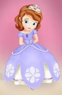 Sofia Princess Puzzle Game Screen Shot 1