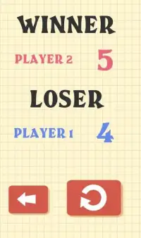 गणित का खेल: 2 खिलाड़ियों के लिए एक द्वंद्वयुद्ध Screen Shot 9