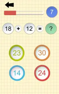 गणित का खेल: 2 खिलाड़ियों के लिए एक द्वंद्वयुद्ध Screen Shot 5