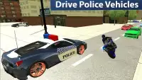US Police Vehicle Transporter Sim: Police Games 3D Screen Shot 4