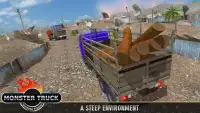 Monster Truck Offroad Stunt Challenge Screen Shot 1