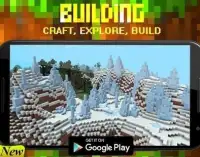 Building & Crafting Game (Craft, Explore & Build) Screen Shot 1