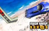Superhero Car Racer : Mega Ramp Stunts Screen Shot 4