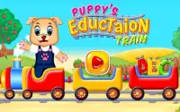Puppy's Education Train-Preschool Phonics Learning Screen Shot 2