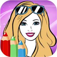Coloring Game for Barbie