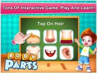 Body Parts for Kids - Human Body Parts Screen Shot 3