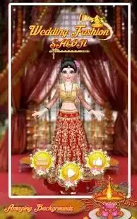 royal wedding fashion salon: indian style bride Screen Shot 2