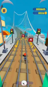 New Subway Surf 3D: Rush Hours 2018 Screen Shot 1