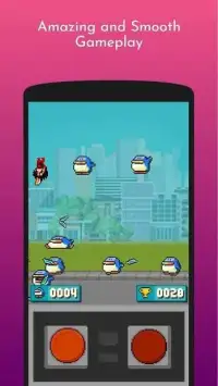 Pixel Ninja 2D - Warrior clash Screen Shot 1