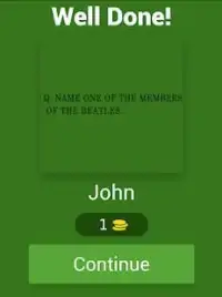 The Beatles Trivia Story Questions & Answers Quiz Screen Shot 5