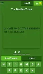 The Beatles Trivia Story Questions & Answers Quiz Screen Shot 20