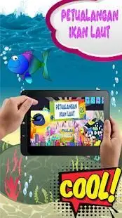 Petualangan Ikan Laut - Permainan Anak Gratis Screen Shot 3