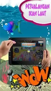 Petualangan Ikan Laut - Permainan Anak Gratis Screen Shot 1