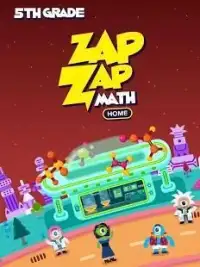 5th Grade Math: Fun Kids Games - Zapzapmath Home Screen Shot 5