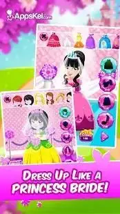 First Princess Wedding Dressup Screen Shot 2