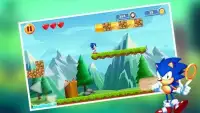 Speedy Blue Sonic Adventure New World Screen Shot 1