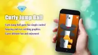 Curly Jump Ball - For Android Screen Shot 0