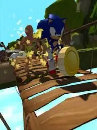 Super Sonic World : Hedge Run Screen Shot 4