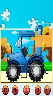Vehicles for Kids - Jigsaw Puzzle Games Screen Shot 4