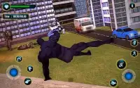 Grand Immortal Panther Hero vs Flying Iron Robot Screen Shot 1